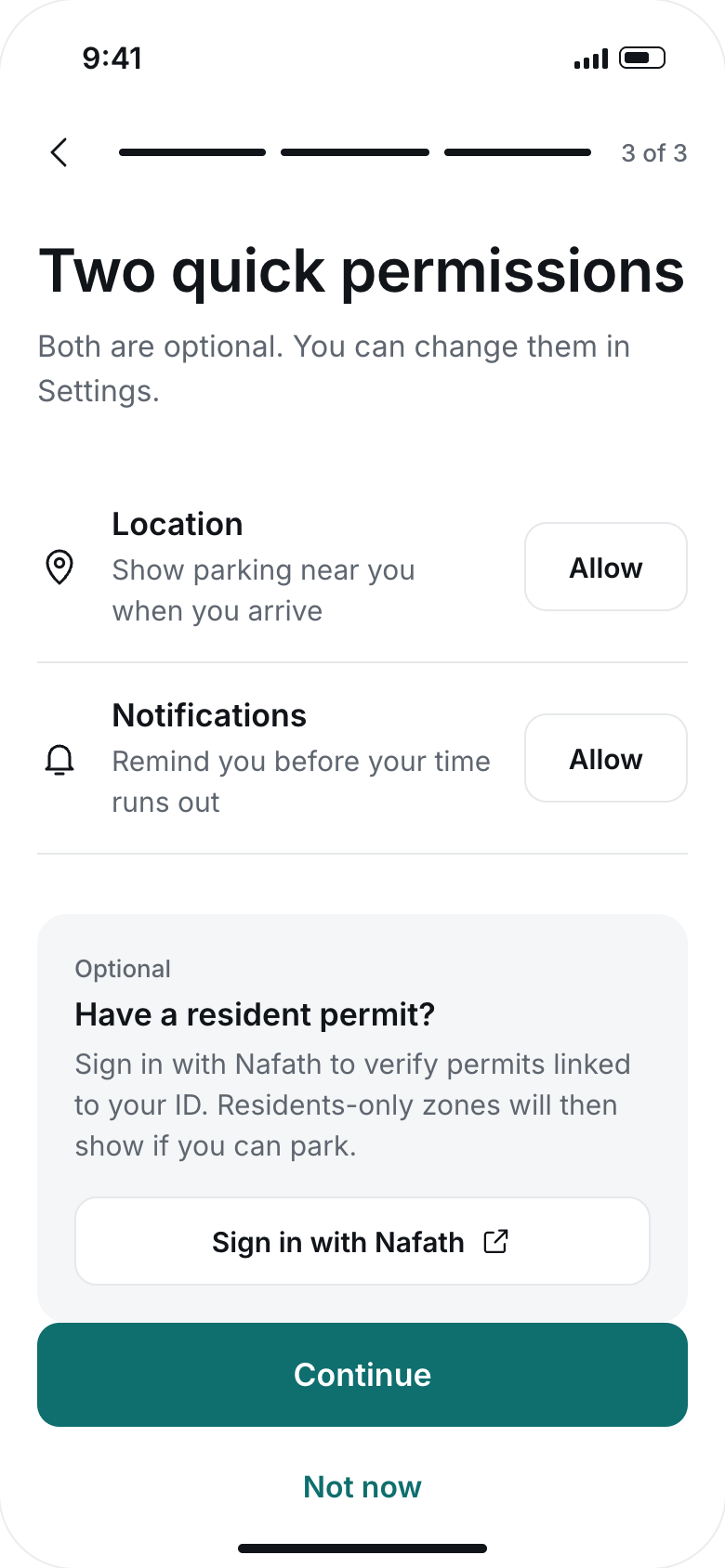 Permissions