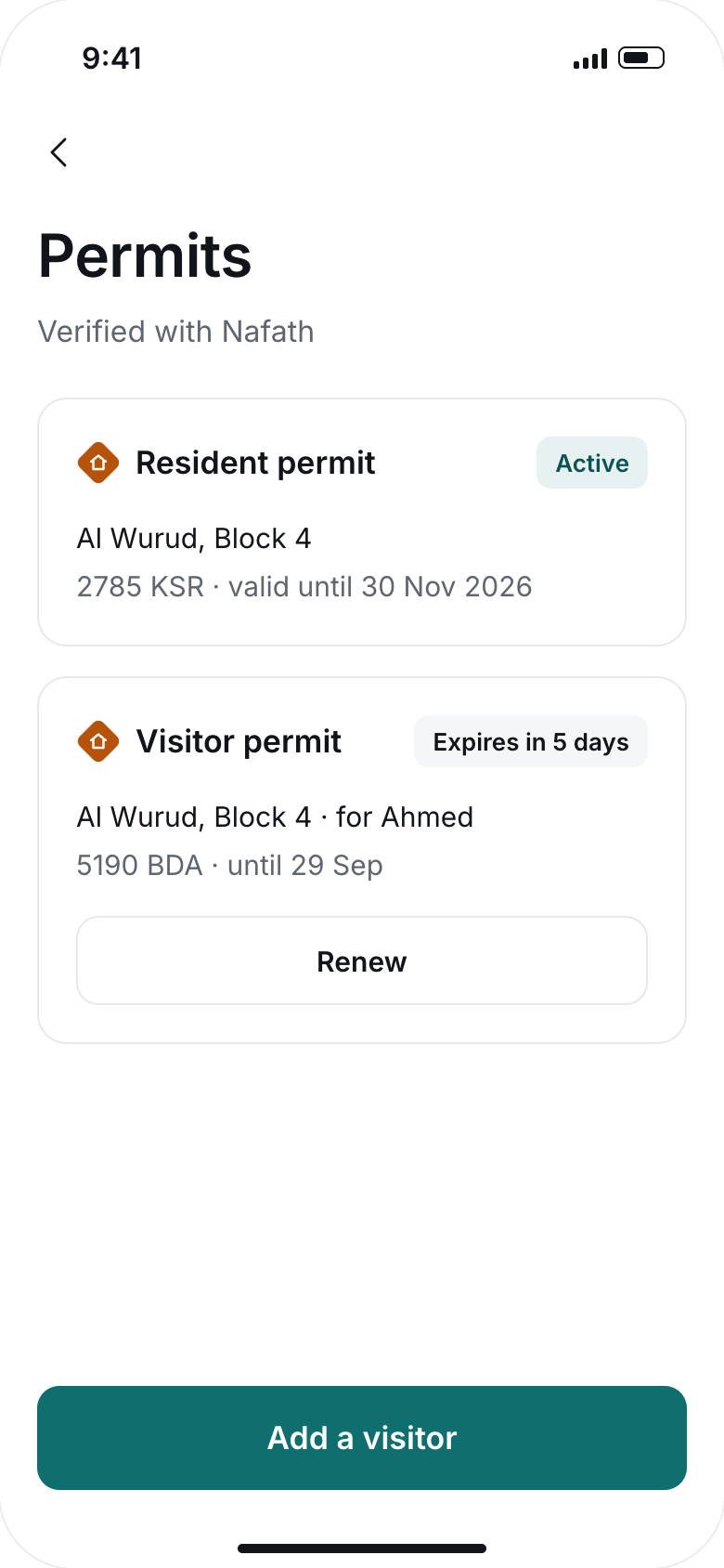 Permits